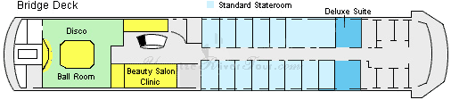 President No.1 - Deck Plan