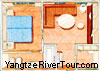 Cabin plan, Deluxe Suite