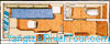 Cabin plan, Deluxe Single